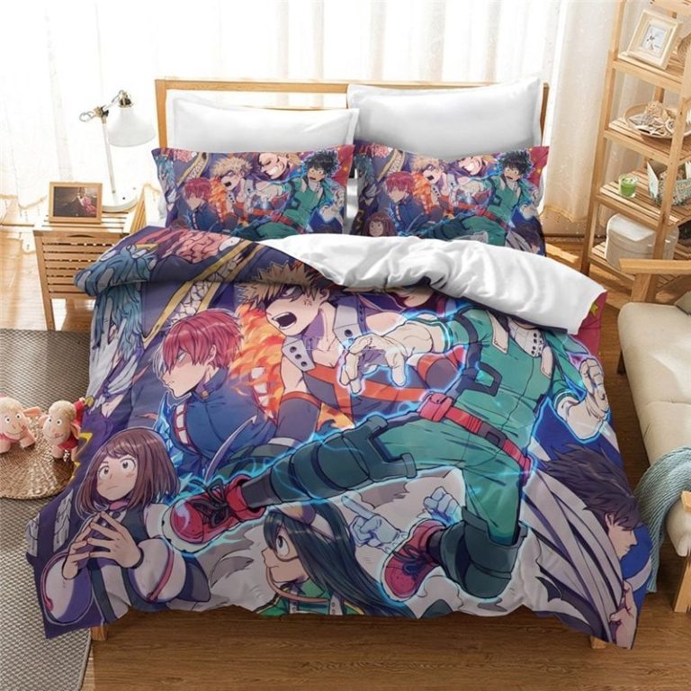 My Hero Academia Team Bedding Custom Anime Bed Set