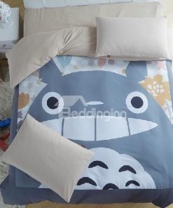My Neighbor Totoro Bed Set Cute Totoro Anime Bedding