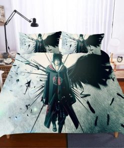 Naruto Bed Set Naruto Shippuden Sasuke Uchiha Lone Ninja Gift Anime For Fans