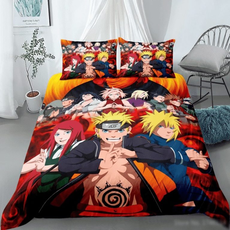 Naruto Uzumaki Bedding Custom Anime Bed 311zon