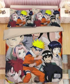 Naruto Uzumaki Bedding Custom Anime Bed Set