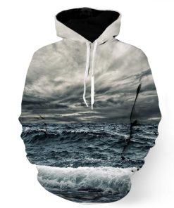 Nature’s Raging Storm Hoodie