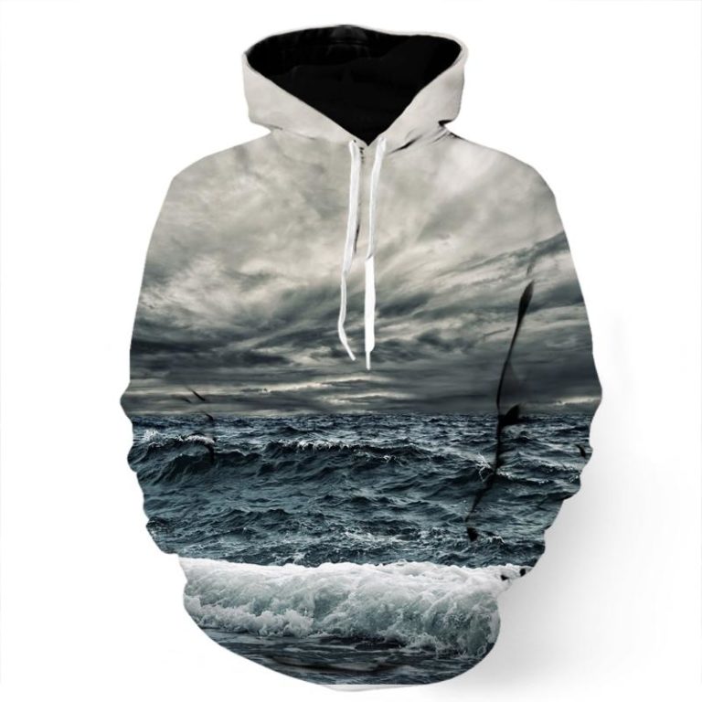 Nature’s Raging Storm Hoodie