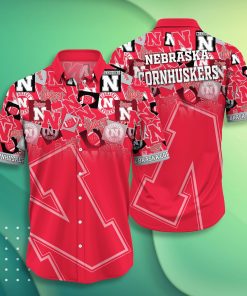 Nebraska Cornhuskers Casual Short Sleeve Hawaiian Shirt
