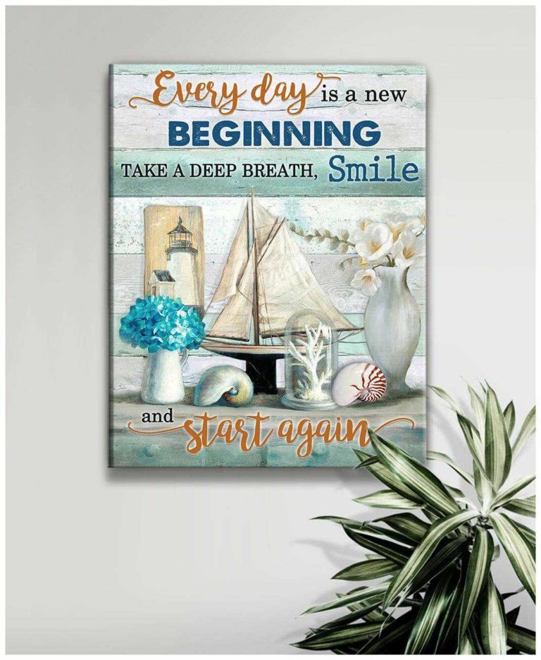 New Beginning Wall Art Coastal Decor