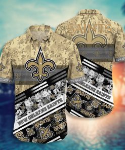 New Orleans Saints NFL Hawaiian Aloha Shirts NFL