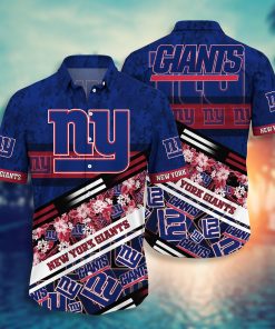 New York Giants NFL Hawaiian Aloha Shirts NFL