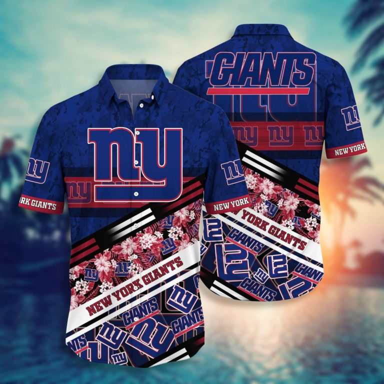 New York Giants NFL Hawaiian Aloha Shirts NFL