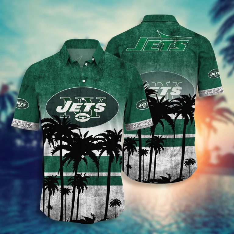 New York Jets NFL Hawaiian Aloha Shirts NFL