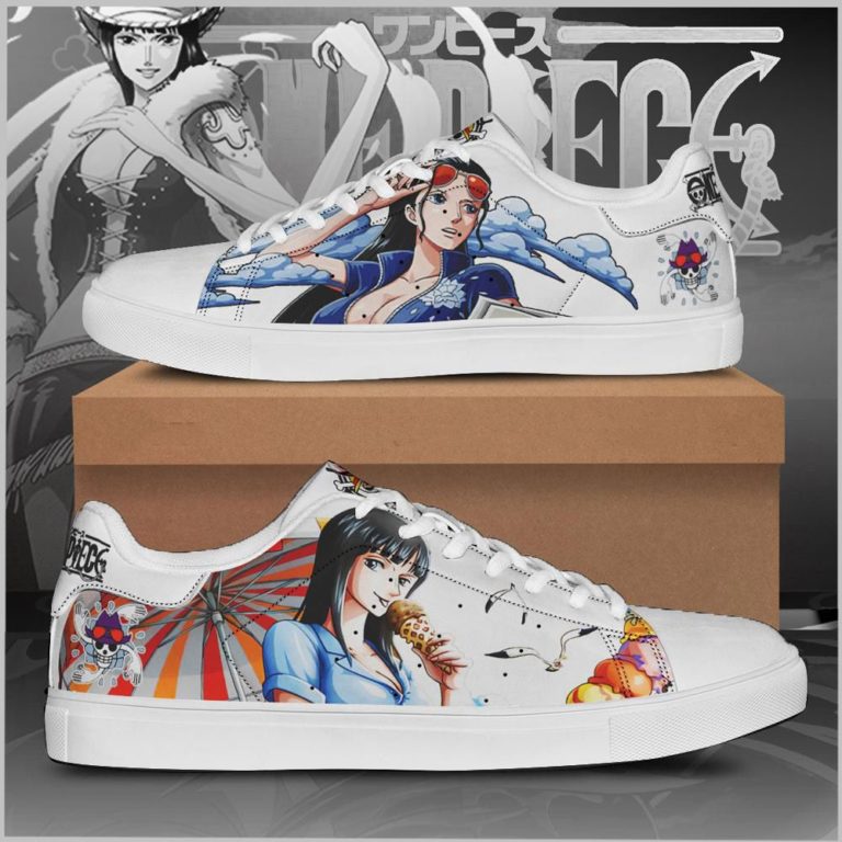Nico Robin One Piece Low top Leather Stan Smith Sneaker, Casual Shoes