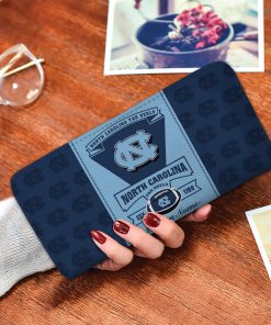 North Carolina Tar Heels Custom Name Zippy Long Wallets