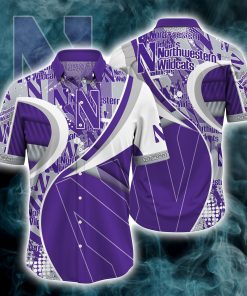 Northwestern Wildcats New Hawaii Shirt