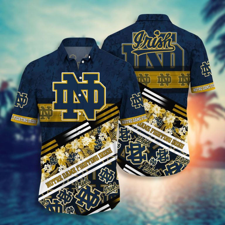 Notre Dame Fighting Irish Hawaii Shirt NCAA