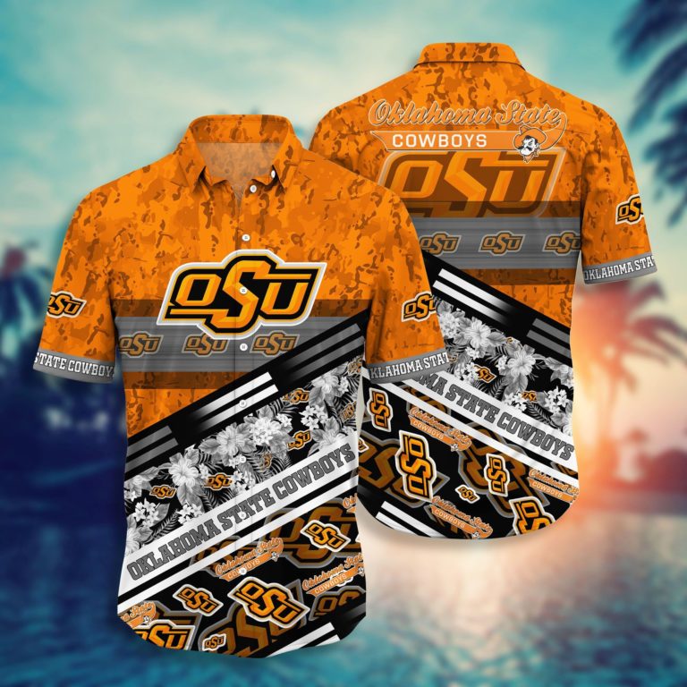 Oklahoma State Cowboys Hawaii Shirt NCAA