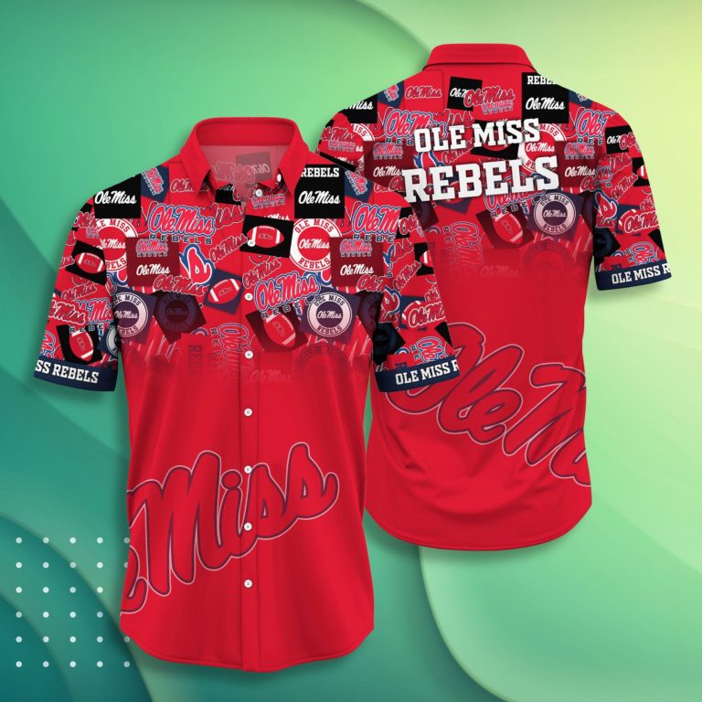 Ole Miss Rebels Hawaiian Aloha Shirts