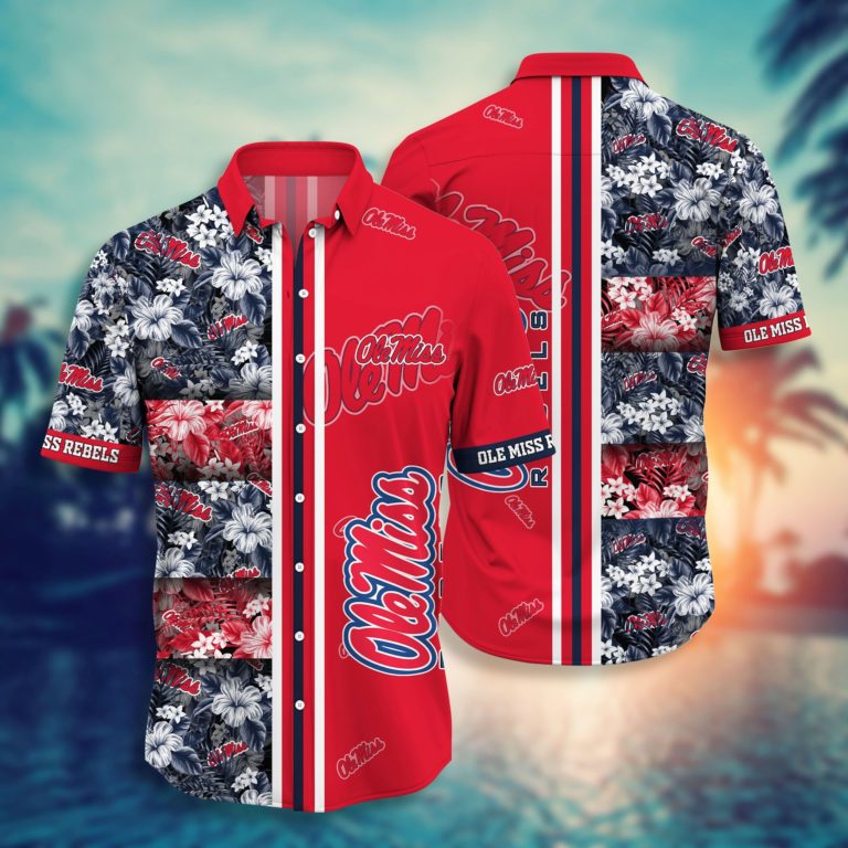 Ole Miss Rebels Hawaiian Aloha Shirts NCAA