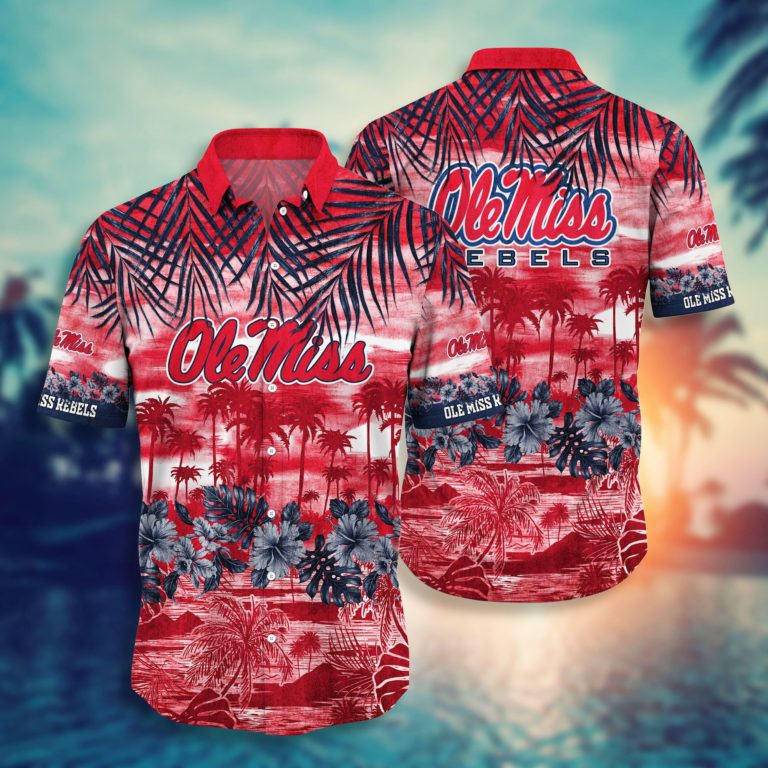 Ole Miss Rebels New Hawaii Shirt - RobinPlaceFabrics