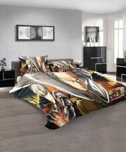 One Punch Man Bed Set Saitaman Anime Bedding