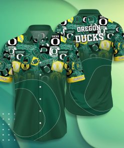 Oregon Ducks Hawaiian Aloha Shirts Shirt