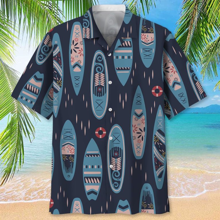 Paddleboarding Hawaiian Shirt
