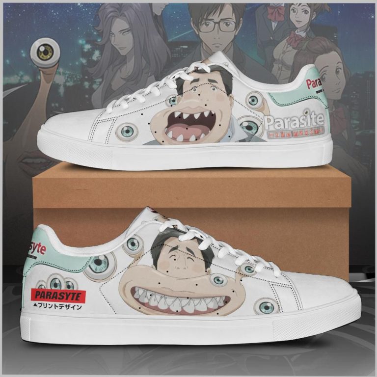 Parasyte Mamoru Uda Low top Leather Stan Smith Sneaker, Casual Shoes