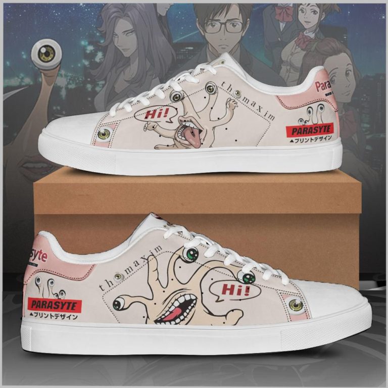 Parasyte Migi Horror Low top Leather Stan Smith Shoes, Custom Sneaker