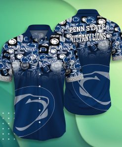 Penn State Nittany Lions Casual Short Sleeve Hawaiian Shirt