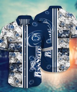 Penn State Nittany Lions Hawaiian Aloha Shirts NCAA