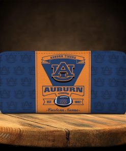 Personalized Name Auburn Tigers Zippy Long Wallets