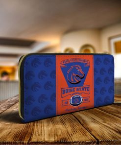 Personalized Name Boise State Broncos Zippy Long Wallets