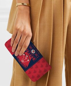Personalized Name Boston Red Sox Zippy Long Wallets