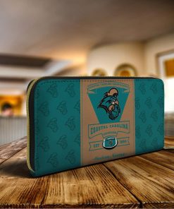 Personalized Name Coastal Carolina Chanticleers Zippy Long Wallets