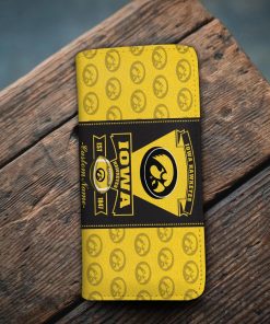 Personalized Name Iowa Hawkeyes Zippy Long Wallets