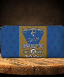 Personalized Name Kansas City Royals Zippy Long Wallets Personalized Name Kansas City Royals Zippy Long Wallets