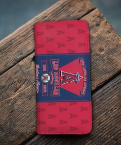 Personalized Name Los Angeles Angels Zippy Long Wallets