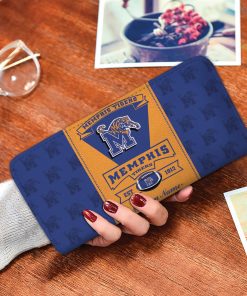 Personalized Name Memphis Tigers Zippy Long Wallets