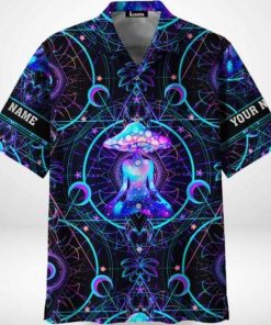 Personalized Name Psychedelic Yoga Magic Mushroom Personalized Name Psychedelic Yoga Magic Mushroom