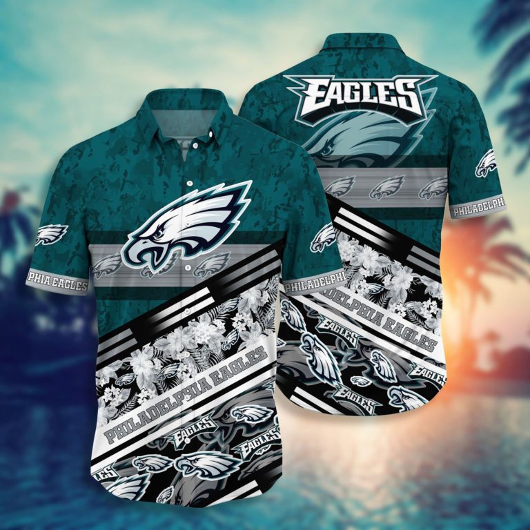 Philadelphia Eagles NFL Hawaiian Aloha Shirts NFL