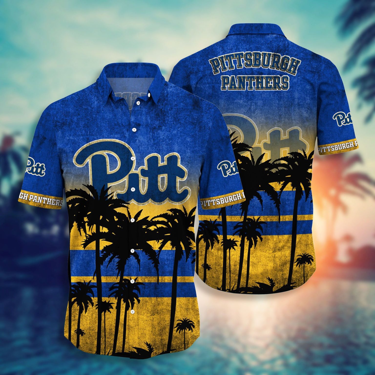 Pittsburgh Panthers Hawaii Shirt - RobinPlaceFabrics