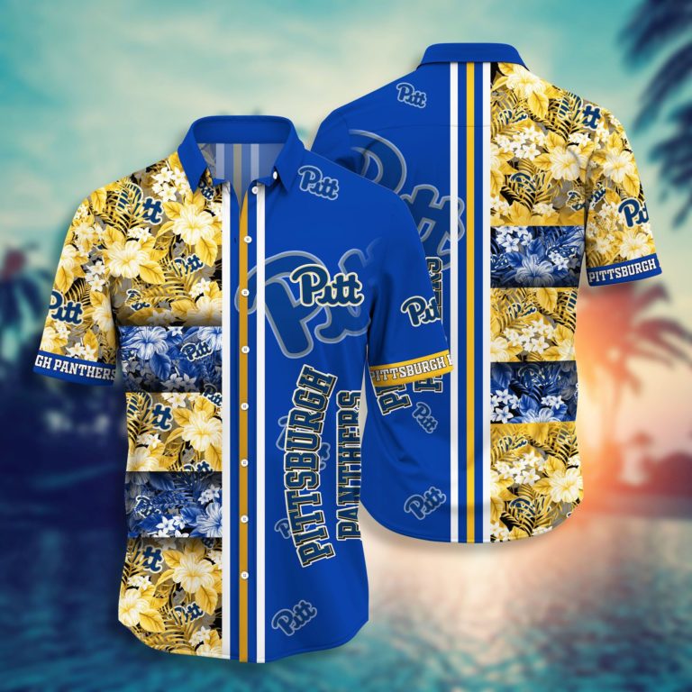 Pittsburgh Panthers Hawaiian Aloha Shirts NCAA