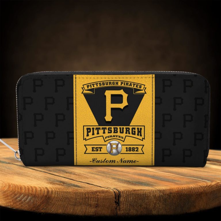 Pittsburgh Pirates Custom Name Zip Around