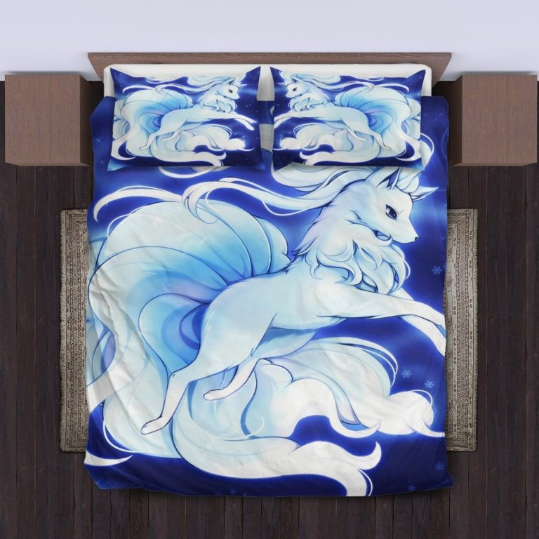 Pokemon Bed Set Ponyta Anime Bedding
