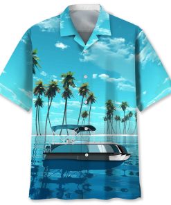 Pontoon Beach Hawaiian Shirt