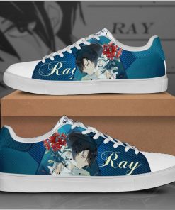 Promised Neverland Ray Low top Leather Stan Smith Sneaker, Casual Shoes