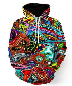 Psychedelic Doodle Hoodie