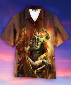 Ptah Egyptian God Hawaiian Shirt
