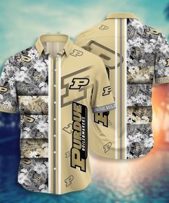 Purdue Boilermakers Hawaiian Aloha Shirts NCAA