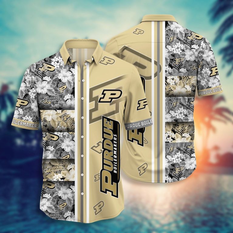 Purdue Boilermakers Hawaiian Aloha Shirts NCAA