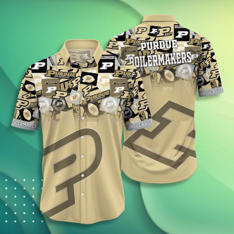 Purdue Boilermakers Hawaiian Aloha Shirts Shirt