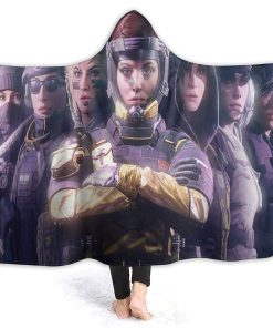 Rainbow Six Siege Hooded Blanket – Flannel Blanket Rainbow Six Siege Hooded Blanket – Flannel Blanket